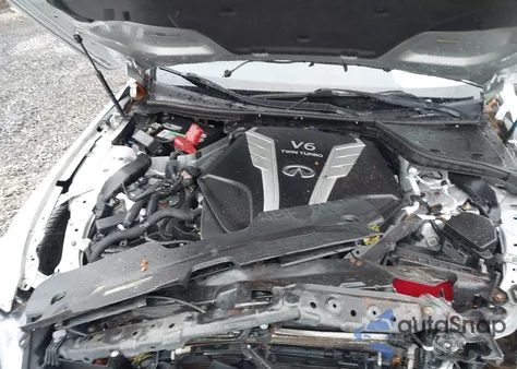 2018 Infiniti Q50 3.0T Luxe from USA, damaged, VIN JN1EV7AR7JM437763